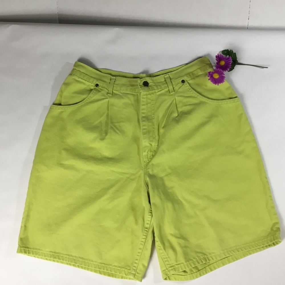 Chic women’s shorts size 16 lime denim‎